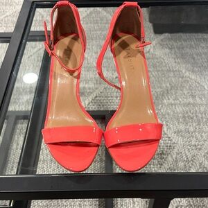 Vibrant Red Talbots Women's Heel New !